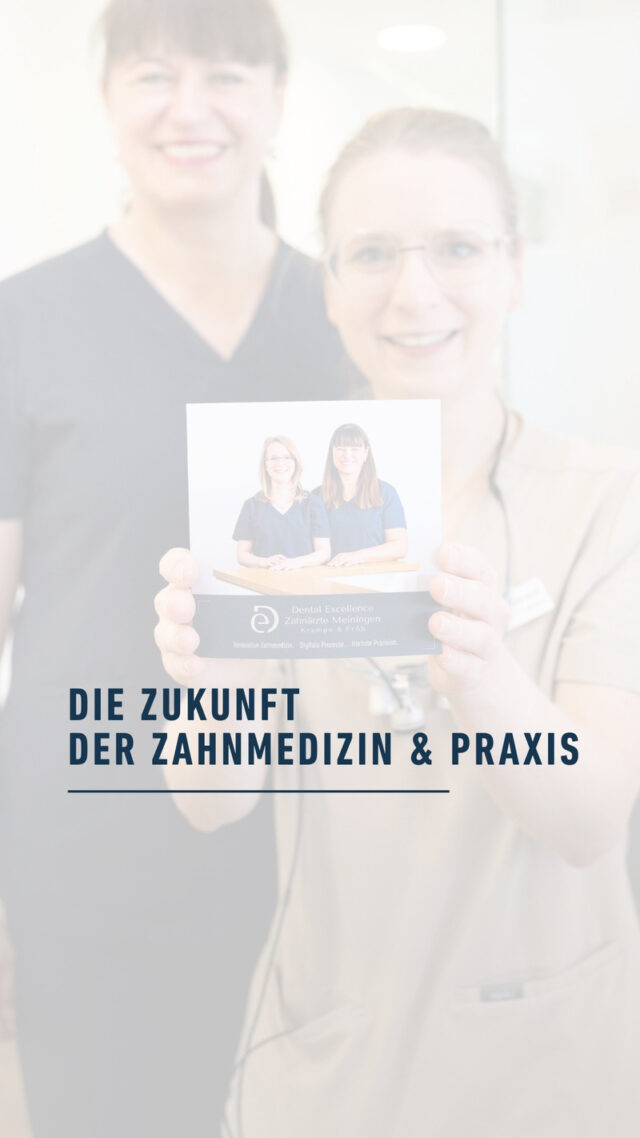 🤍 Zukunft der Zahnmedizin & Praxis
Die Vision ist klar: Wir wollen alt werden und dabei unsere eigenen Zähne behalten.✨ Die Herausforderung: Stress, veränderte Ernährungsgewohnheiten, Softdrinks und viele weitere Versuchungen machen es unseren Zähnen heute nicht leicht
✨ Unsere Mission: Für unsere Patienten und ihre Zähne da sein, als starkes Team
✨ Gemeinsam mit euch schauen wir als Team nach vorne
✨ Manche Patienten begleiten wir schon von Kindesalter an und sehen sie über die Jahre aufwachsenManche unserer Patienten sind seit 25 Jahren bei uns, genau das macht diesen Beruf so besonders. Und genau dafür steht auch Dental Excellence Meiningen: Damit diese Praxis mit ihren Werten so lange wie möglich erhalten bleibt, menschlich, verlässlich und mit moderner Zahnmedizin auf hohem Niveau. Deshalb ist auch klar, warum wir als Team weiter wachsen.#dentalexcellence #zahnärztemeiningen #meiningen #zahnmedizin #zahnarztvertrauen